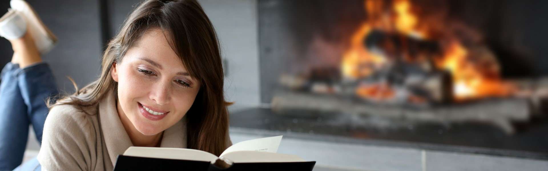 reading with fire cover